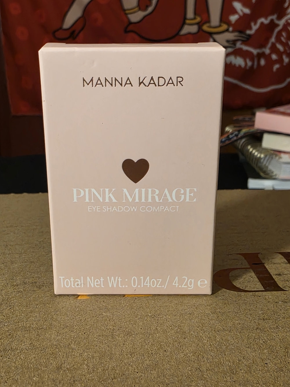Manna Kadar Pink Mirage Eye Shadow Compact- Add To 3 For $15 Bundle